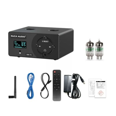 DAC-T1 Preamplifier Bluetooth5.0 HiFi 5654 DAC Headphone  Power Adapter