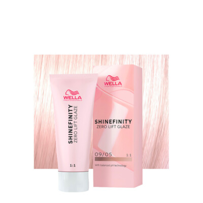 Wella Shinefinity Silk Blush 09/05 Sehr Helles Natürliches Mahagoniblond 60 ml