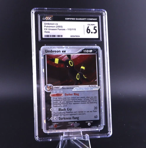 Umbreon ex 112/115 Unseen Forces Holo - CGC 6.5