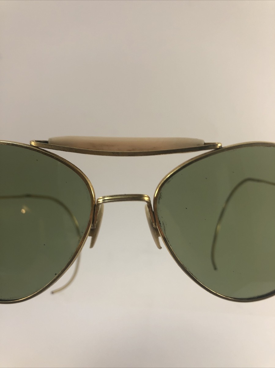 Vintage Ray-Ban Bausch & Lomb? Aviator Sunglasses w/ Brow