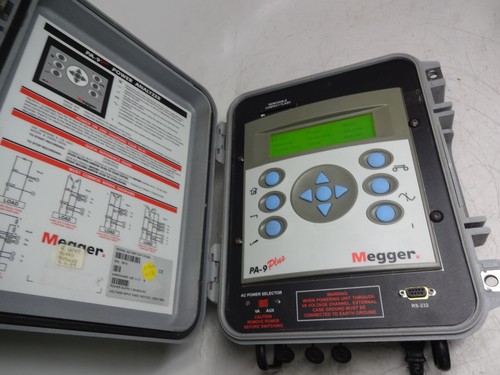 Metrosonics Megger Pa-9 Plus P9p11011-01000 Power Analyzer Version 4.12