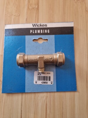 15 mm Doppelrückschlagventil von Wickes Sanitär