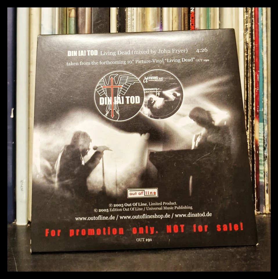 Din [A] Tod – Living Dead (Sammlerstück) cardboard sleeve Promo - Bild 3 von 3