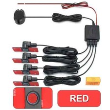4 Sensors Buzzer 16.5mm Car Parking Sensor Kit Reverse Backup Radar Sound Alert