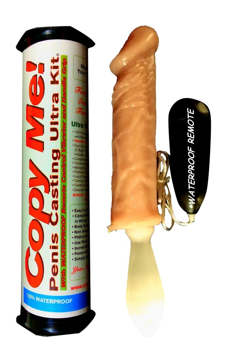 MEDIUM SKIN Penis Casting Molded Vibrator Maker / HANDLE GRIP BASE Copy Kit  orig | eBay