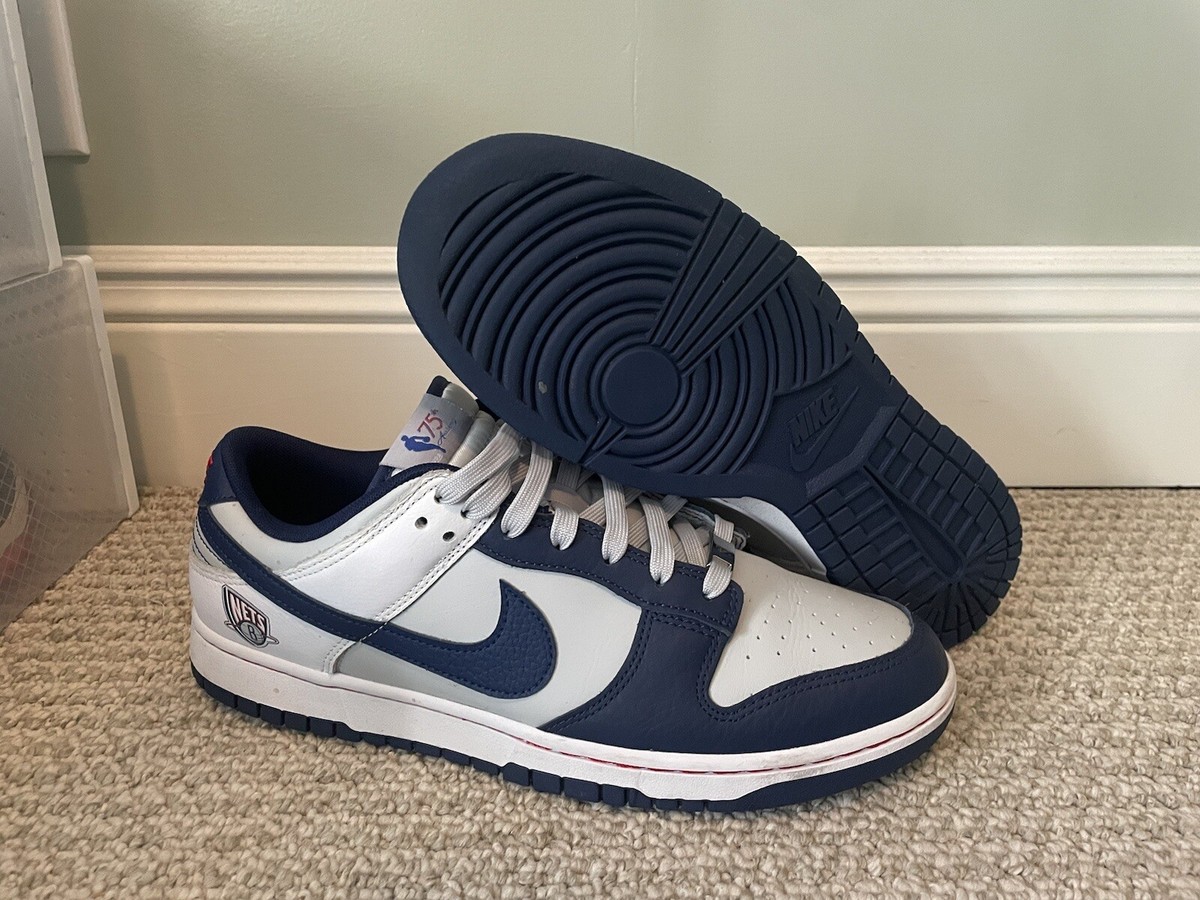 Size 11.5 - Nike Dunk Low EMB x NBA 75th Anniversary - Brooklyn