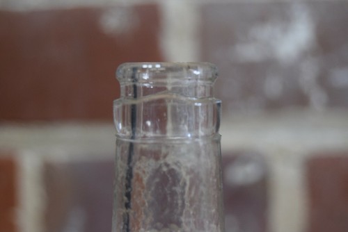 Antique Solution Citrate Magnesia Clear Glass Bottle - Picture 2 of 4