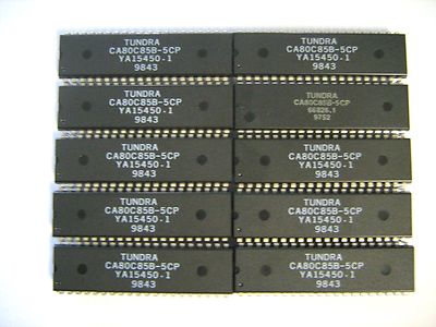 TUNDRA CA80C85B-5CP IC 40Pin DIP CA80C85B - Lot of 10 Pcs / TESTED! USA SELLER