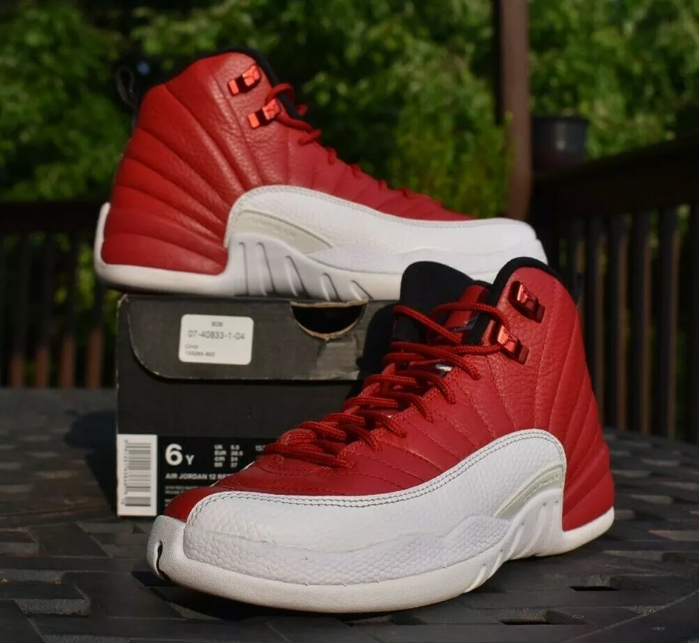 Nike Air Jordan 12 Retro GS &#039;Gym Red&#039; Youth 6Y | eBay