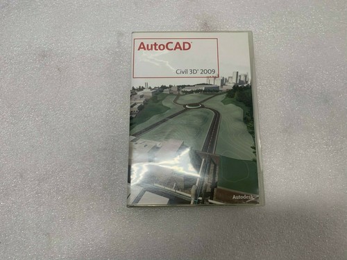Autodesk AutoCAD Civil 3D 2009 Spanish Language (DVD Only) No Codes