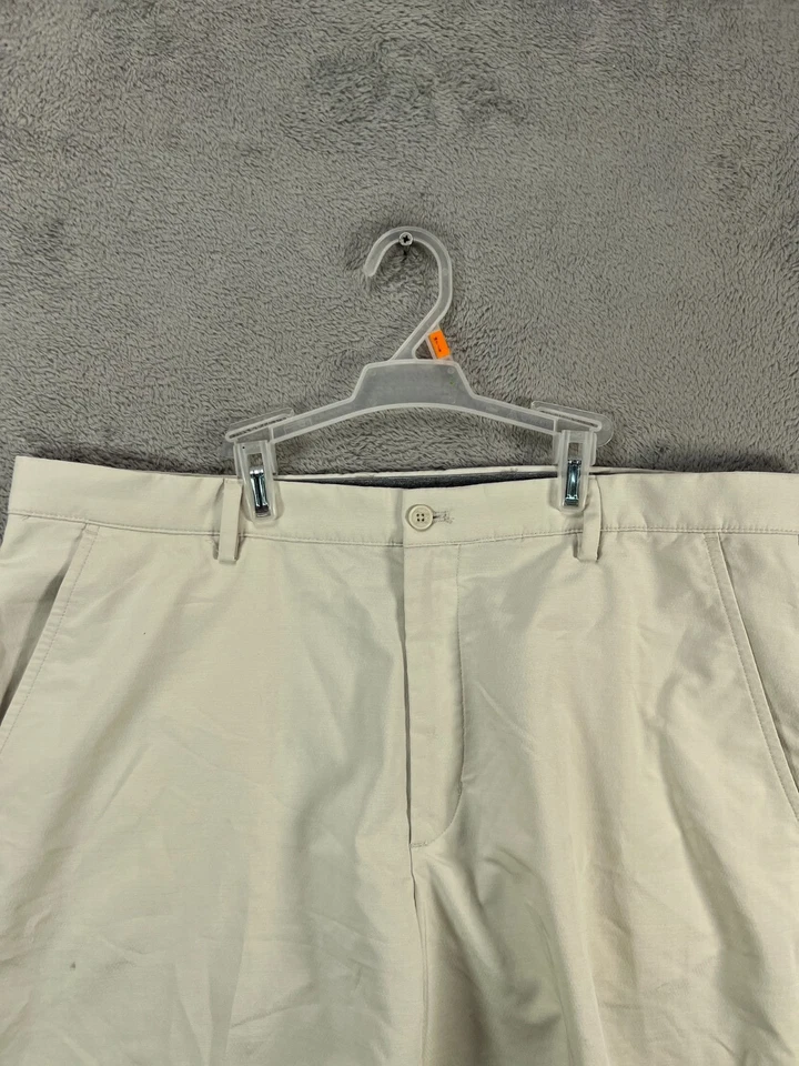 Pantalones Cortos de Golf Greg Normal Para Hombres 38 Caqui Beige Chino Pantalones Cortos Softshell Ligeros Foto 3 de 4