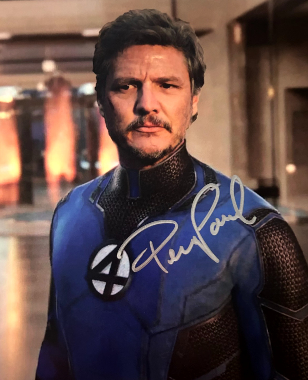 Pedro Pascal Signed FANTASTIC FOUR 8x10" Original Authentic Autograph w/COA