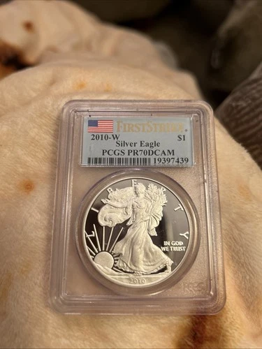 2010-W Proof American Silver Eagle First Strike PCGS PR70 DCAM