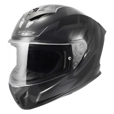 LS2 Rapid III XTREM Motorcycle Helmet Matte Black Gray XL