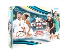 2025 Topps Chrome Tennis Delight Box Blowout Cards