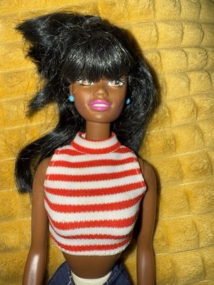 Mattel Barbie Christie Doll African American Fashion, Vintage 1989