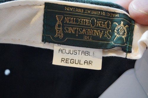 St Andrews 1995 The Open Tartan The Old Course made in Great Britain embroidered - Picture 10 of 12