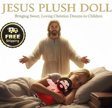 Jesus Christ 16-inches Plush - Musical Prayer Soother for Anxiety  Nightmares