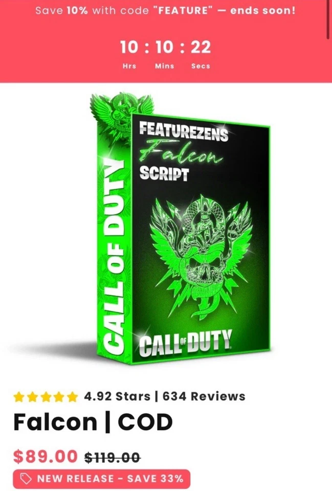 | BO7|  Black Ops 7 Warzone Script FeatureZens New Falcon Cod Cronus Script🔥 - Image 3 of 4