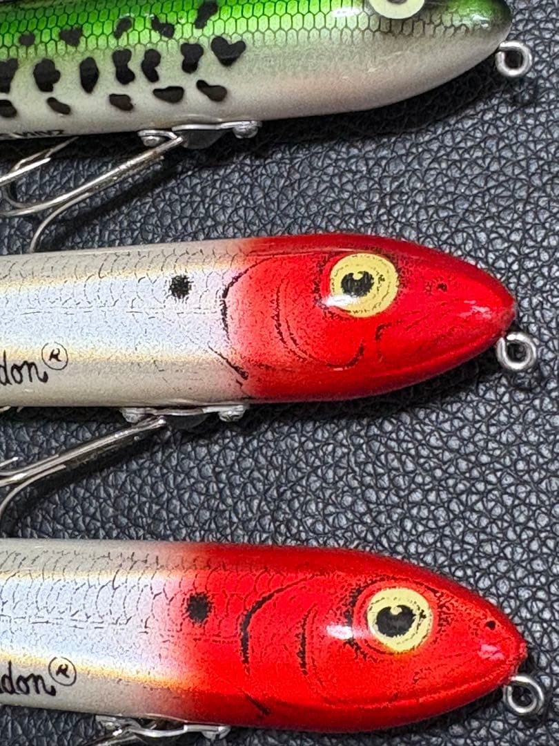 Heddon Zara Spook 5pcs Fishing Topwater Lures Used - Image 10