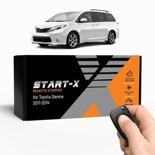 Start-X Remote Starter Kit for Toyota Sienna 2011, 2012, 2013, 2014 Vehicle...