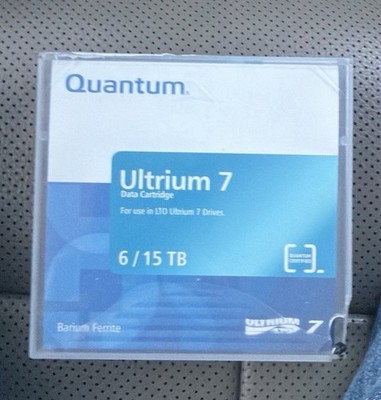 Quantum LTO Ultrium 7 Data Cartridge 6/15 TB LTO-7 NIB
