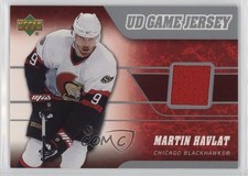 2006-07 Upper Deck UD Game Jersey Martin Havlat #J-HA s6r