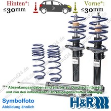 HR Cup-Kit Fahrwerk 30 Tieferlegung für Skoda Fabia I Combi 6Y5 Bj. 2000-2007