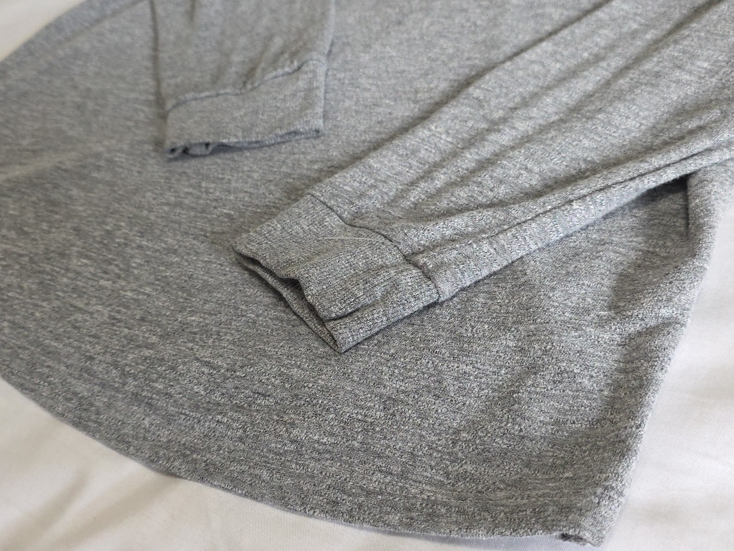 Marine Layer Lightweight Pullover Light Heather G… - image 11