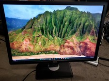 Dell UltraSharp U2412MB 24" IPS LED Backlit Monitor w/ Stand VGA DVI Cables