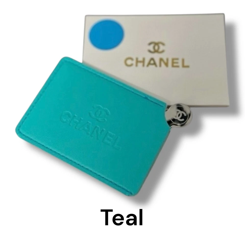 Nuevo en caja Chanel Beaute VIP Espejo Portatarjetas Medias Relleno Regalo de Boda 10 Colores Foto 4 de 4