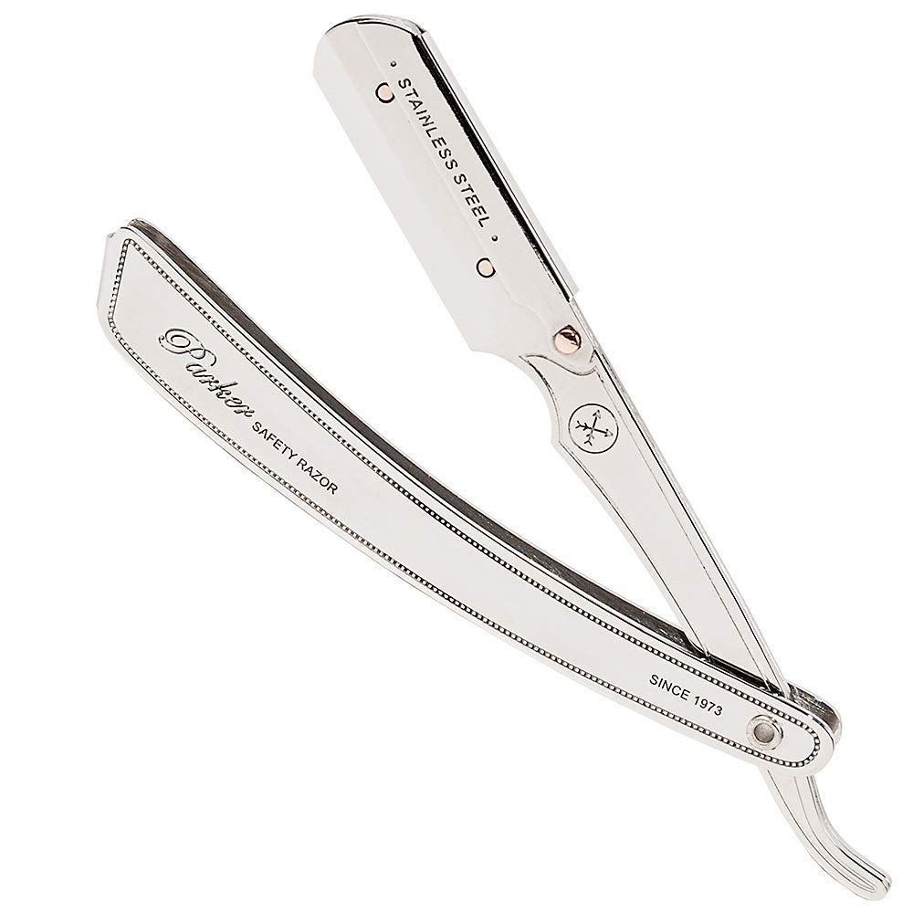 PARKER RAZOR　Swedish Steel【西洋剃刀】 Parker SRX Heavy Duty Professional 100 Stainless Steel Straight