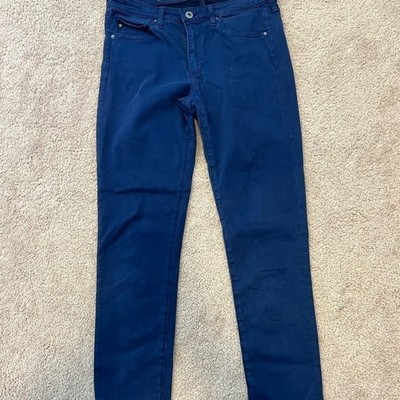 Adriana goldschmied women's blue ''The prima'' pants size 29