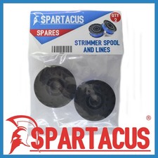 2x Spartacus SP104 Strimmer Trimmer Spool & Line Fits Range of Makes and Models