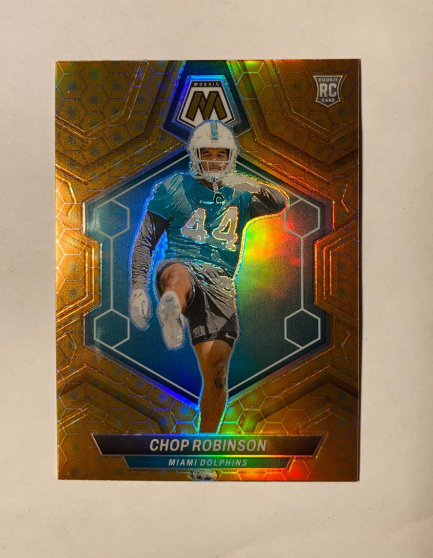 2024 Panini Mosaic - Rookies Chop Robinson #321 Honeycomb Prizm (RC)
