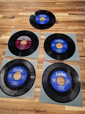 Toby Stevens Steve Clayton Mariners  Enzo Stuarti  50's records near mint 45's