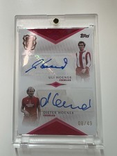 Uli Hoeness Dieter Hoeness/49 Dual Auto 125 Years FC Bayern Munich