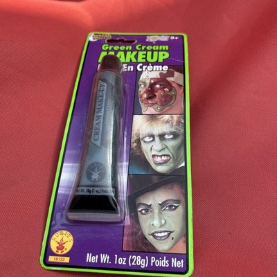 Rubies Halloween Grün Creme Farbe Wasserdicht Make-up 1oz. Neu!