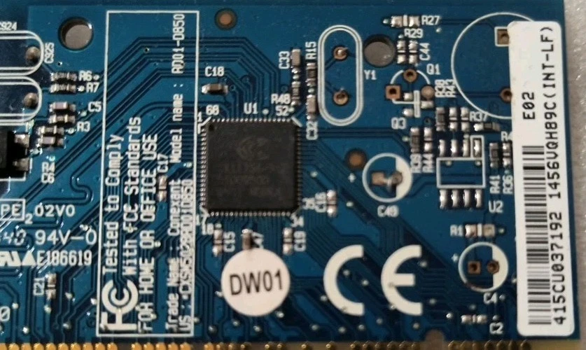 VINTAGE RETRO CONEXANT SYSTEMS RD01-0850 MODEM PCI 56K MODEM MXB70B - Image 2 of 4