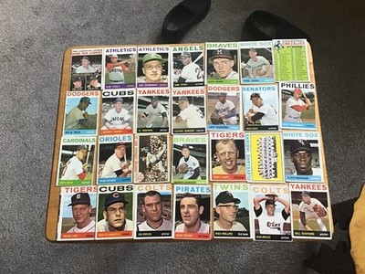 1964 TOPPS BASEBALL COMMONS/FILLERS $1.00 EACH