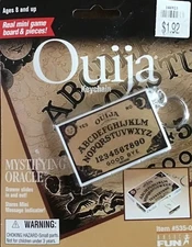 Ouija Board Miniature Key Chain. Basic Fun Hasbro 1998 New In box NIP