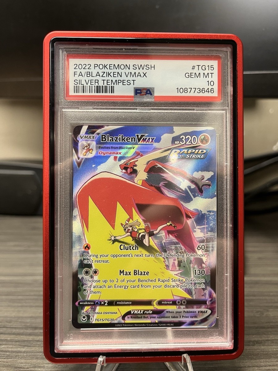 Blaziken VMAX - SWSH12: Silver Tempest Trainer Gallery PSA 10 | eBay