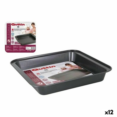 Vassoio Sottotorta Quadrato Dorato in Cartoncino Rigido H1,2 cm Decora