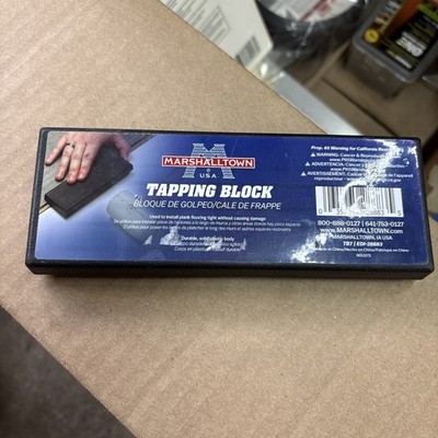 Marshalltown Tapping Block For Floor Installation 7  X 3  Two Sided Use