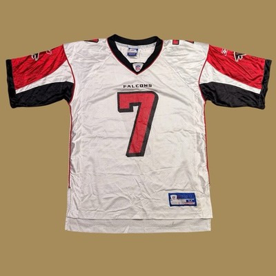 Reebok NFL Michael Vick #7 Atlanta Falcons White On Field Jersey