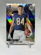 2025 Mosaic Colston Loveland Silver Variation Rookie RC Chicago Bears