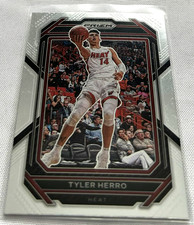 2022-23 Panini Prizm Basketball Tyler Herro Miami Heat base card #166