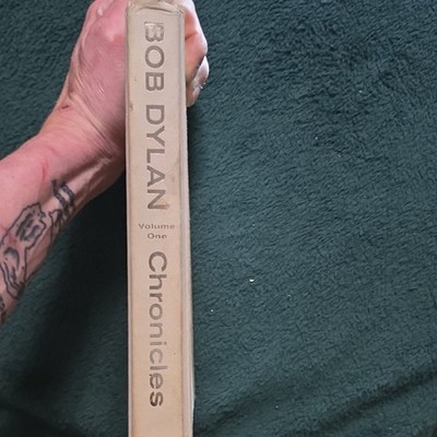 Bob Dylan Chronicles Volume One Hardcover Book Simon & Schuster Biography