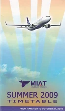 MIAT Mongolian Airlines timetable 2009/03/29