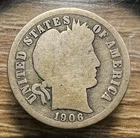 1906-O Barber Dime - Actual Coin Shown - Free Shipping & Tracking INV#180